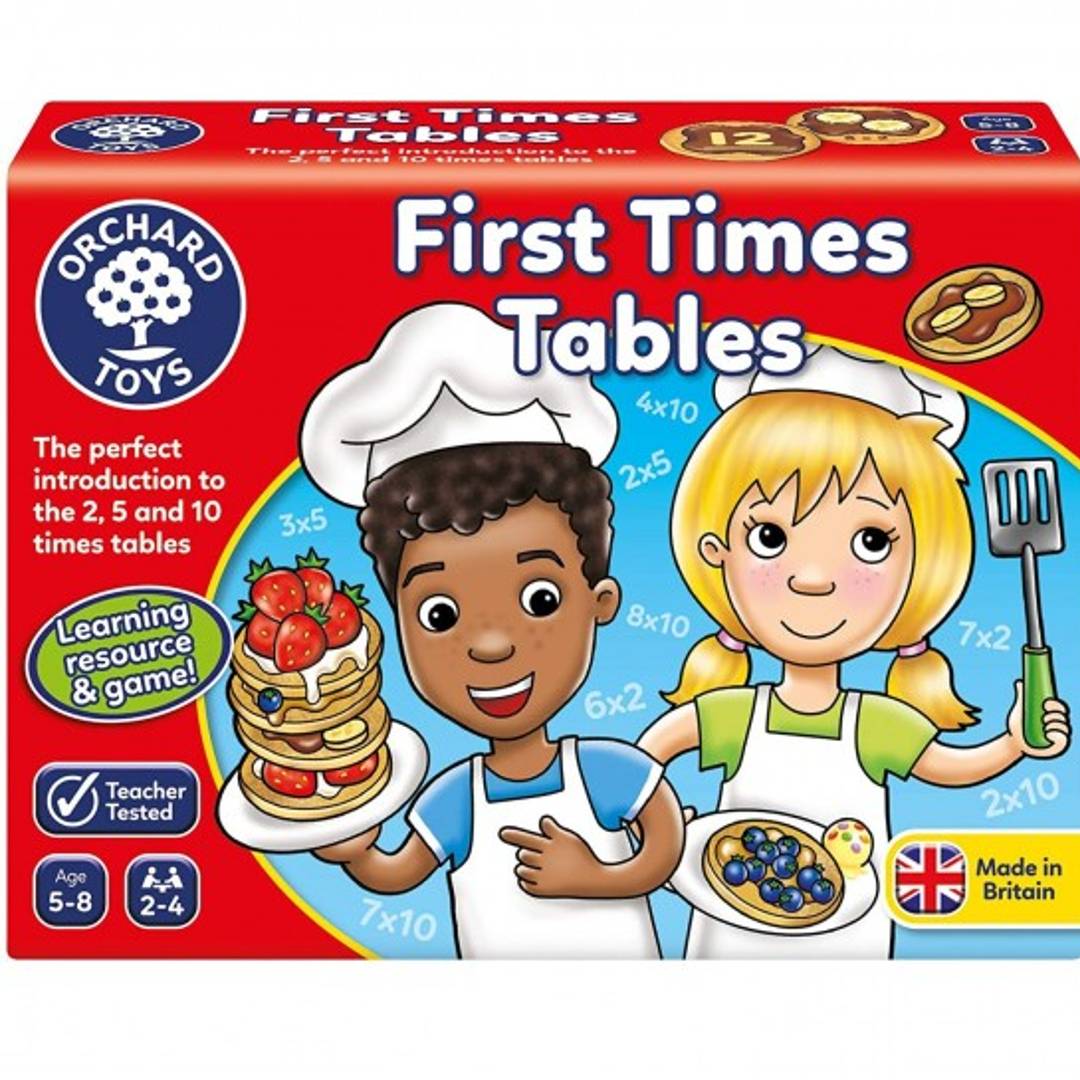 Orchard Toys Η πρώτη μου προπαίδεια (First Times Table) Ηλικία 5-8 ετών ORCH102